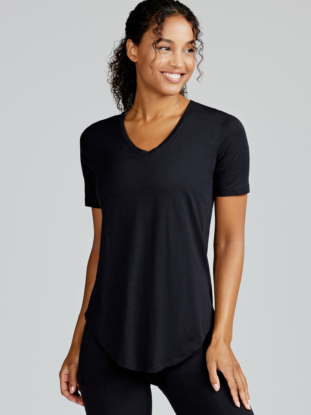 Longline T-Shirt - Fitted