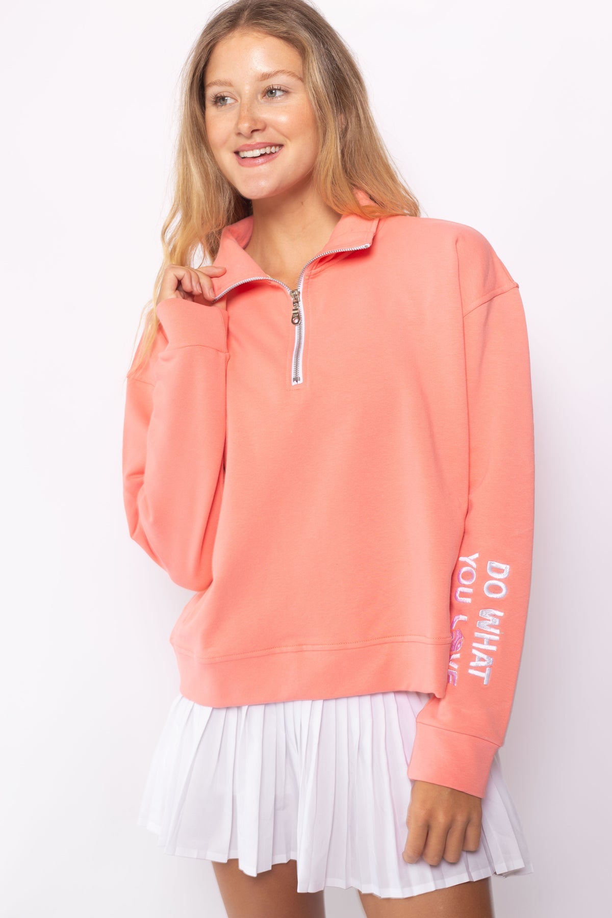 Do What You Love Half Zip Sweatshirt