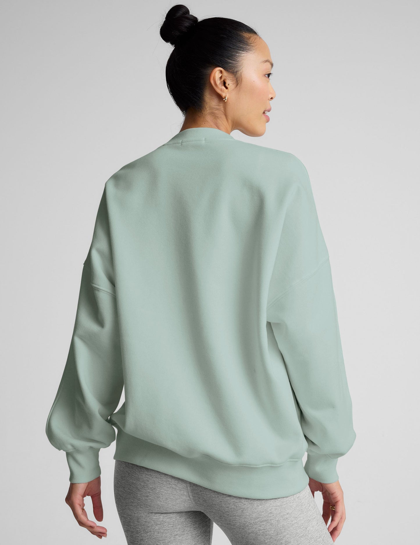 LuxeFleece Oversized Sweatshirt - Fitted