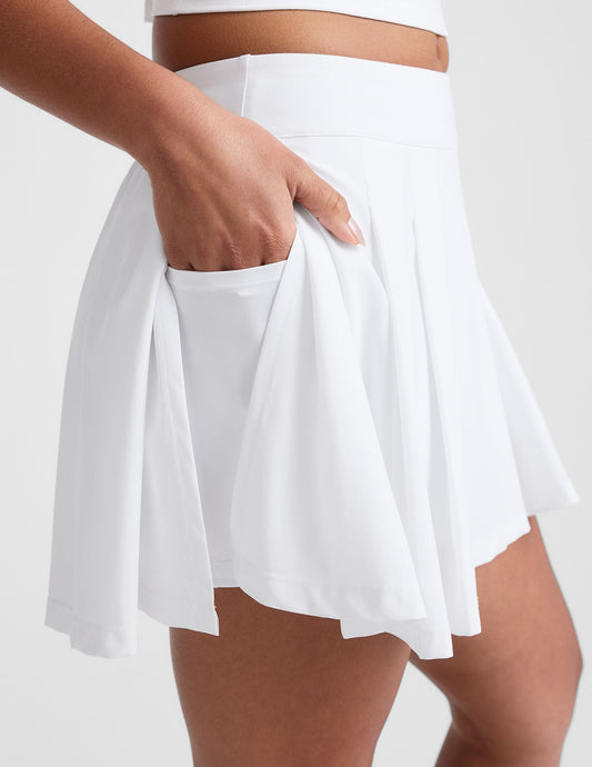Score Pleated Skirt - Fitted