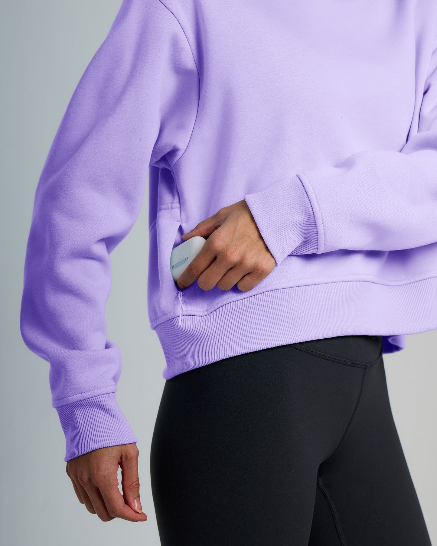 Bamboo Northcoast Fleece Crew - Fitted