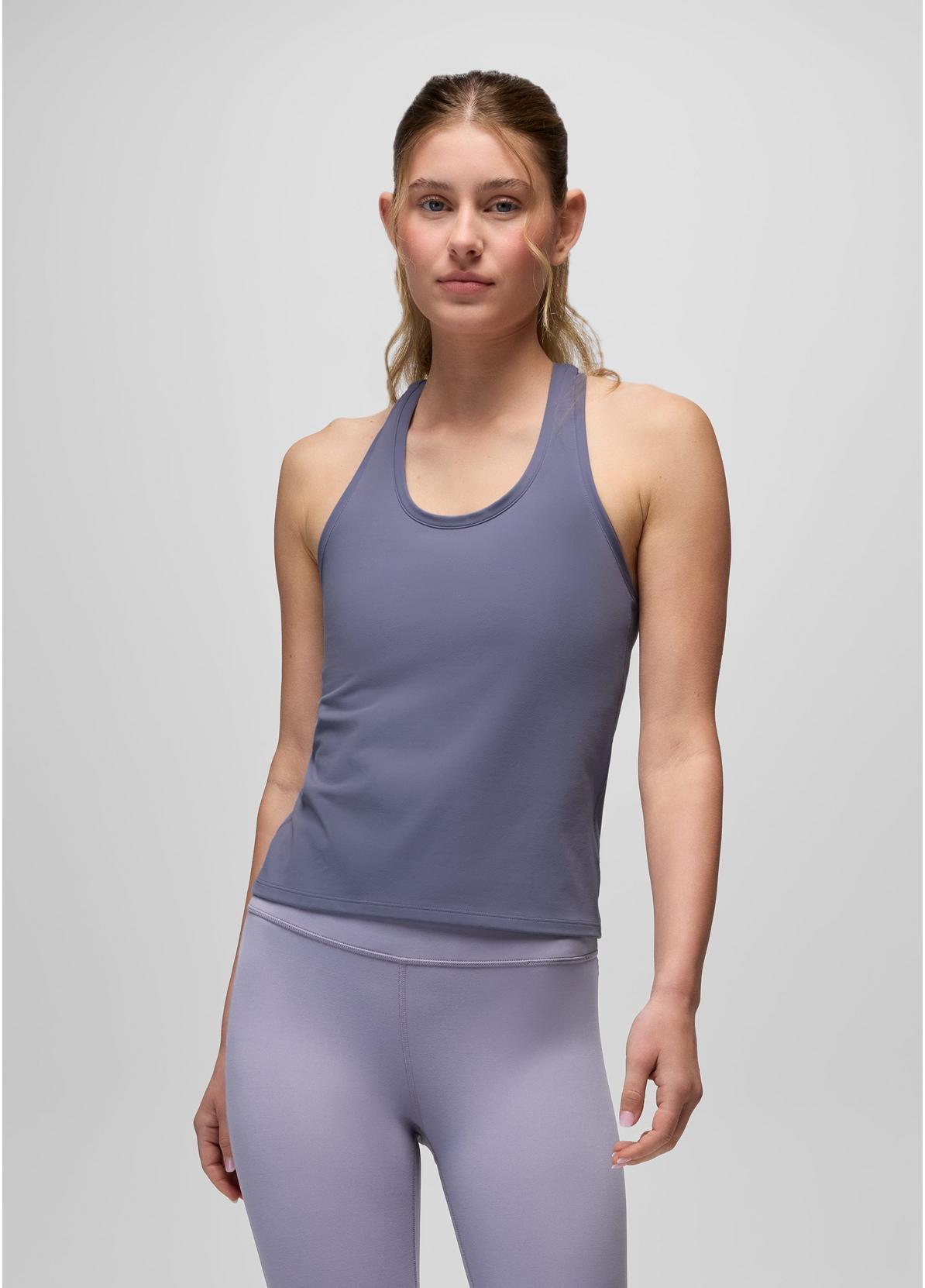 Luxara Racerback Long Tank - Fitted