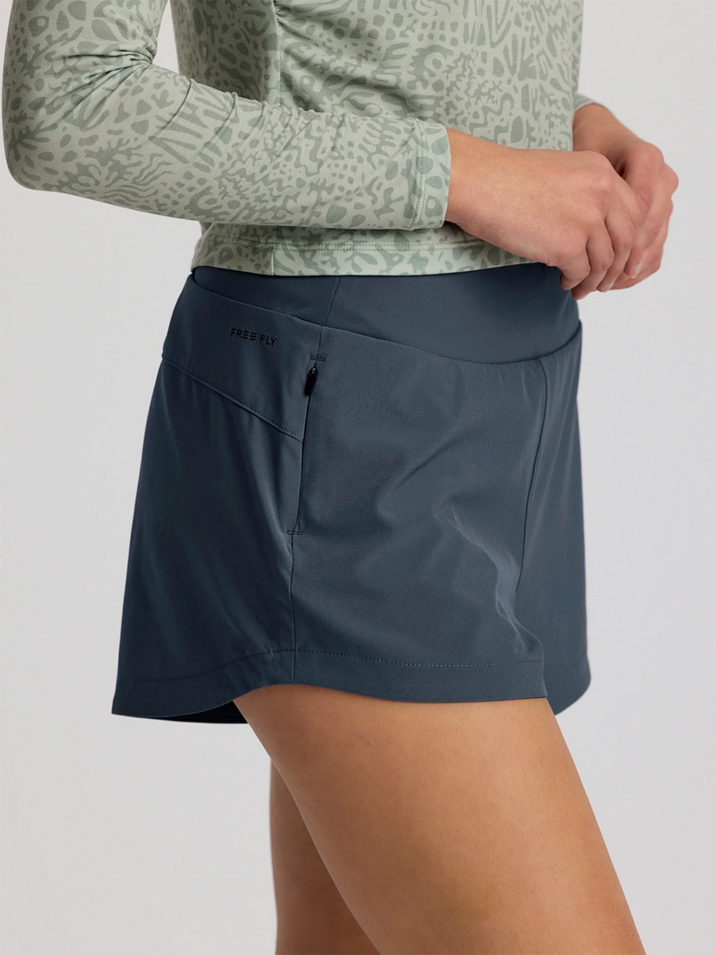 Bamboo-Lined Active Breeze Short - Fitted