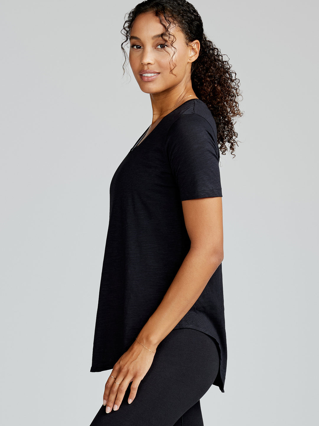Longline T-Shirt - Fitted
