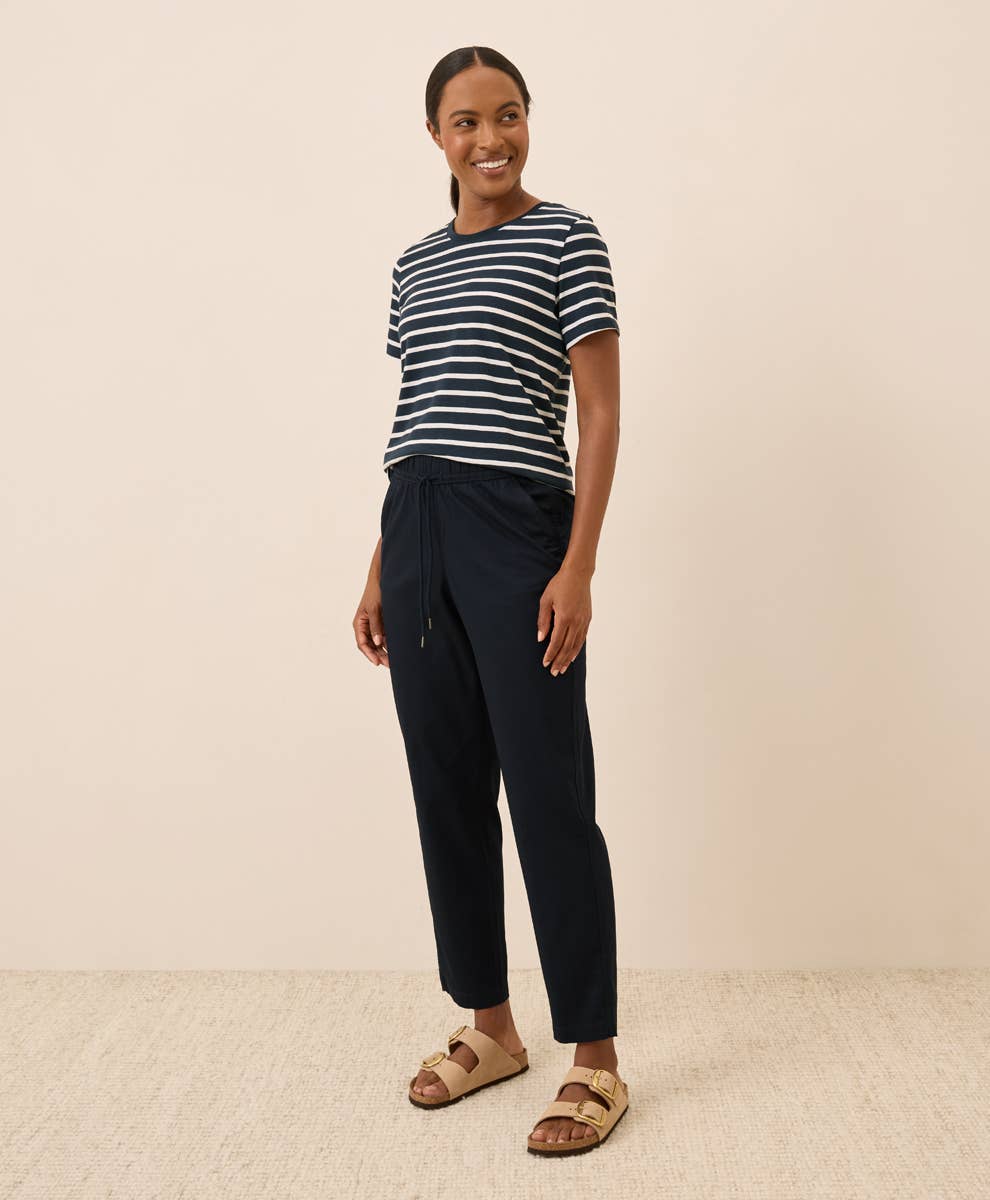 Daily Twill Ultra-High Rise Tapered Pant - Fitted