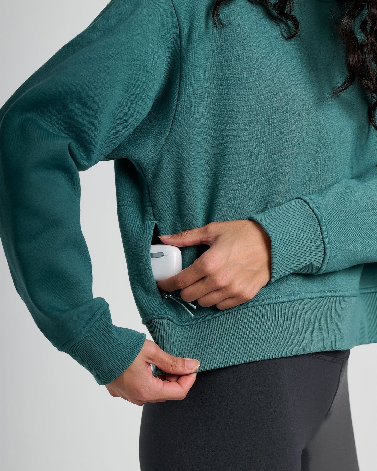 Bamboo Northcoast Fleece Crew - Fitted