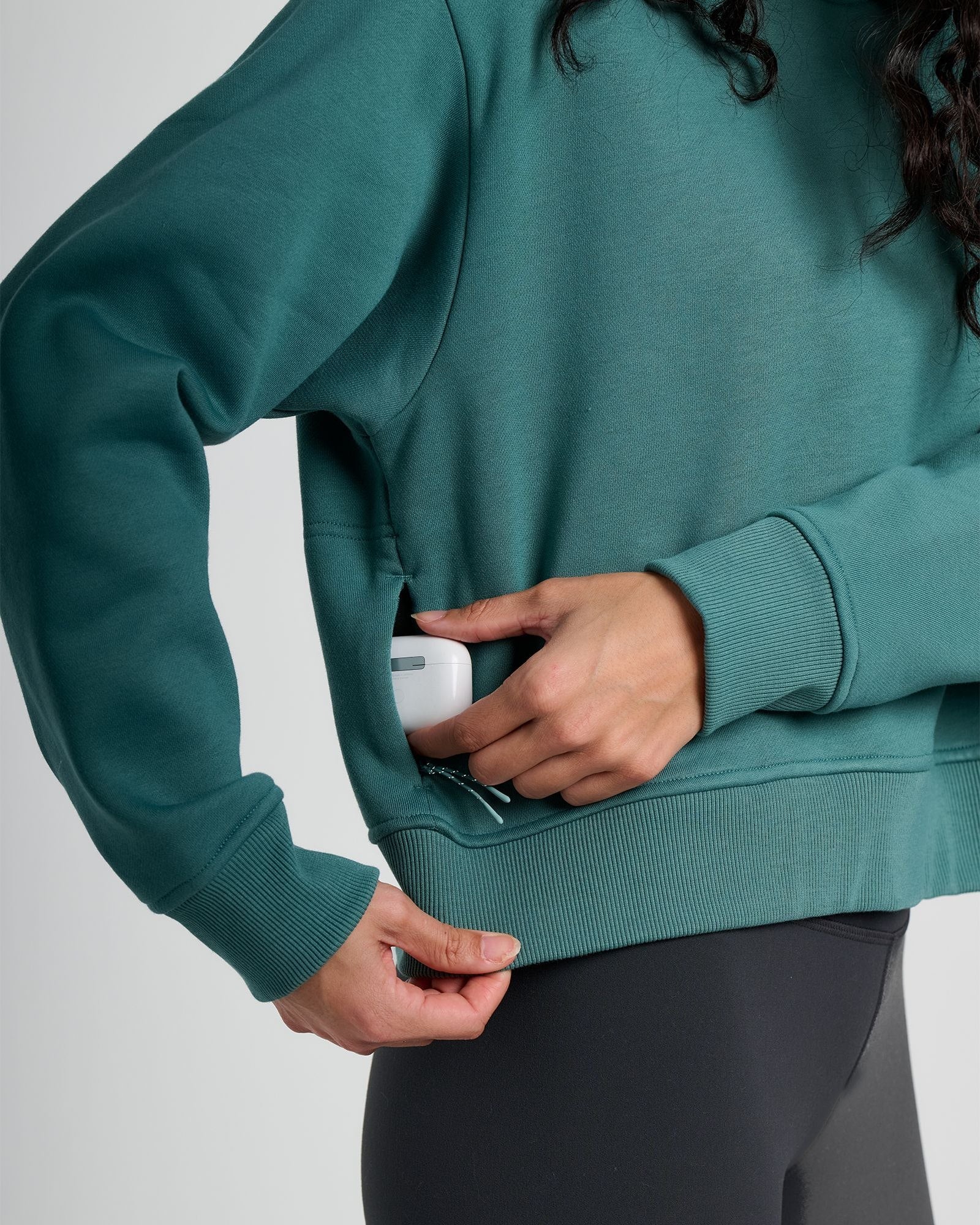 Bamboo Northcoast Fleece Crew - Fitted
