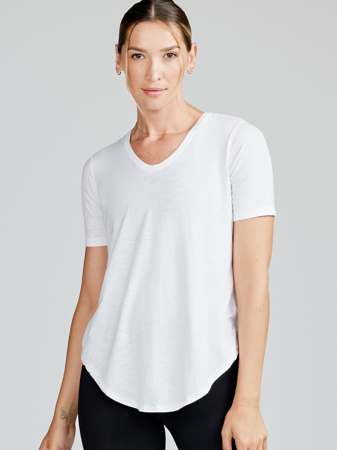 Longline T-Shirt - Fitted