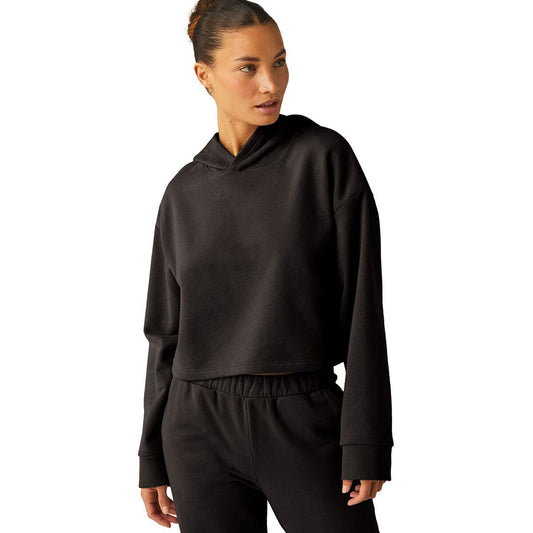 Happiness Cropped Hoodie - Fitted
