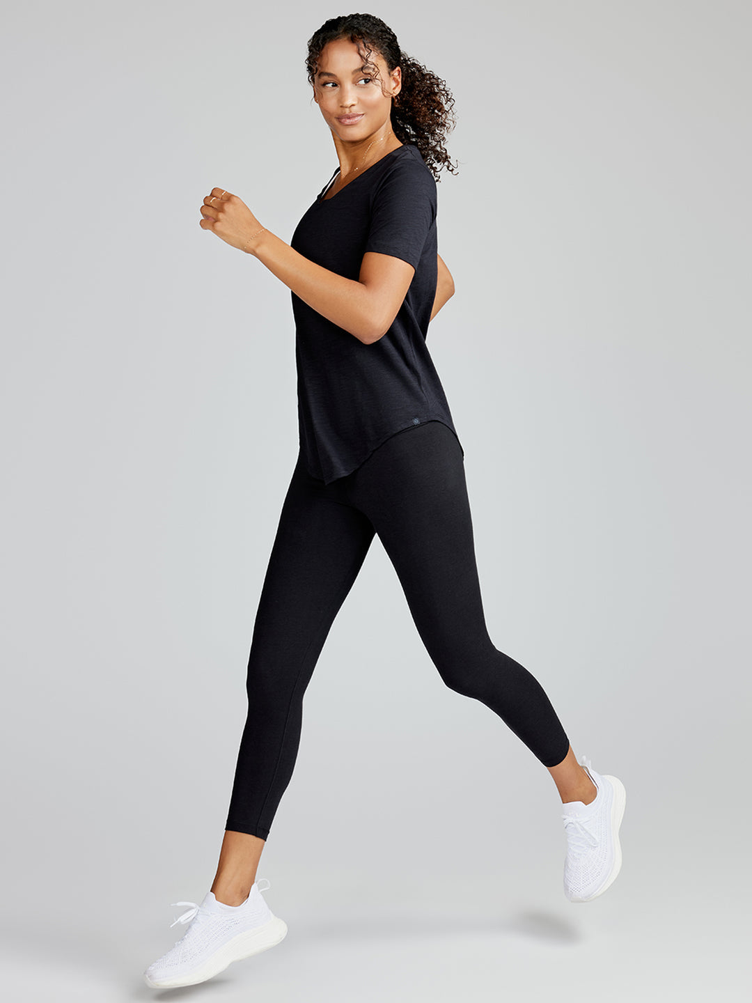 Longline T-Shirt - Fitted