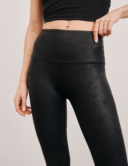 High Waisted Midi Legging - Fitted