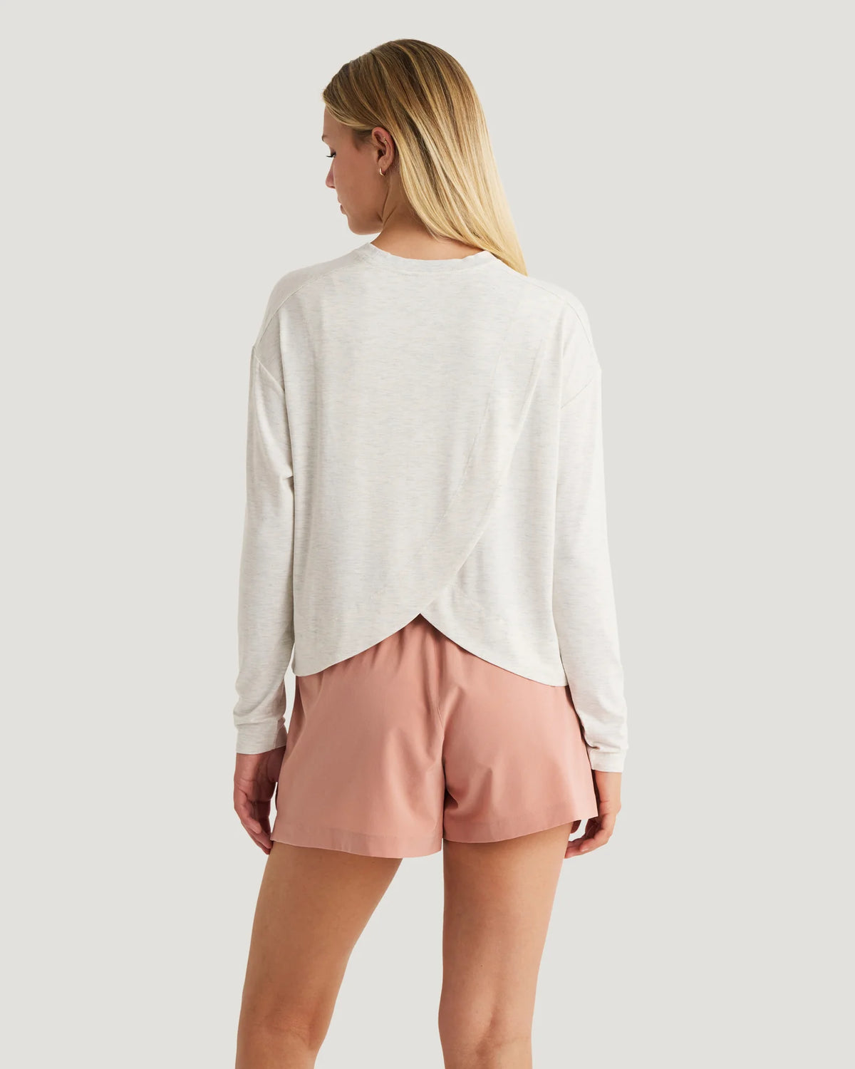 Bamboo Shade Crossover Long Sleeve