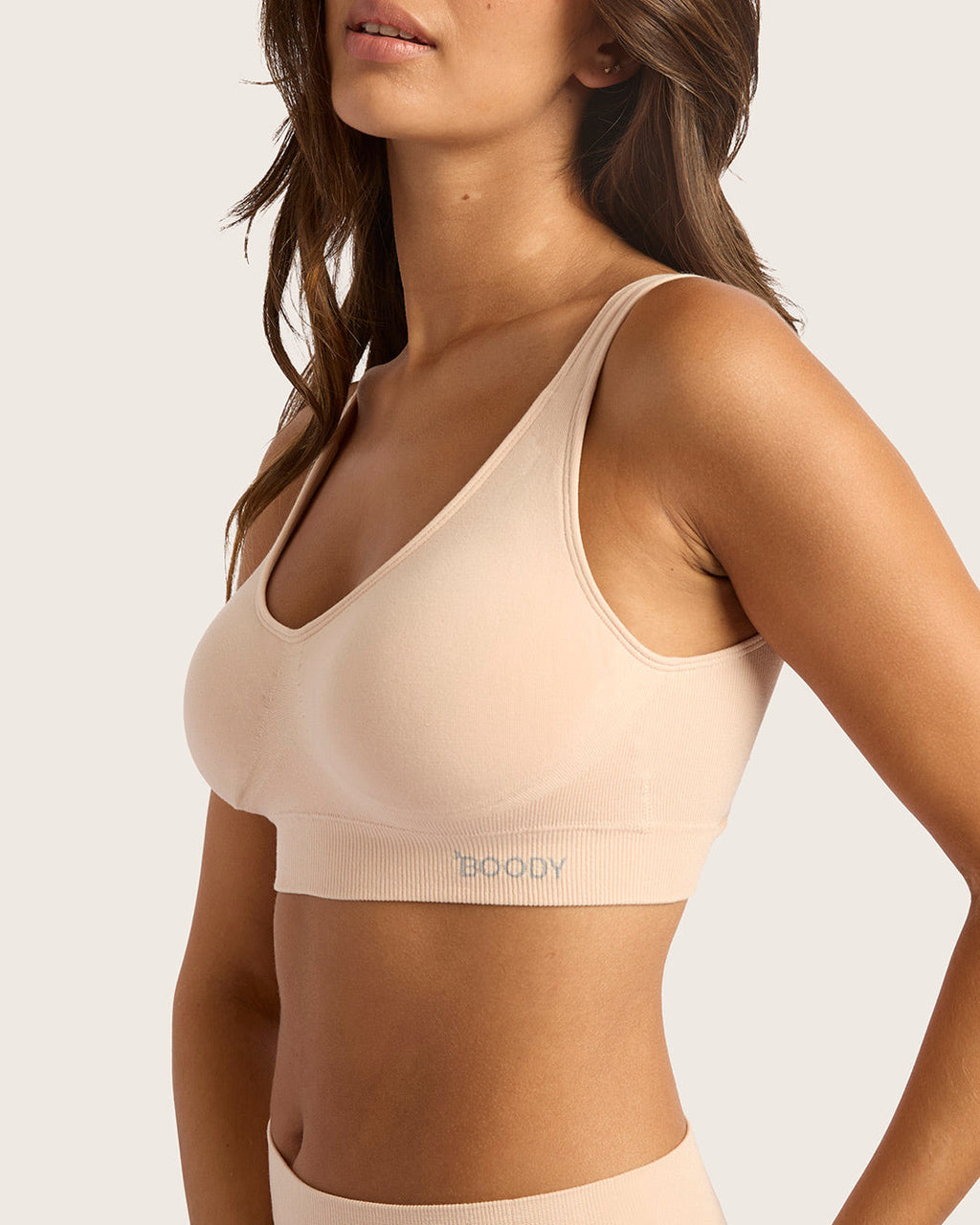 Seamfree Padded Crop Bra - Fitted