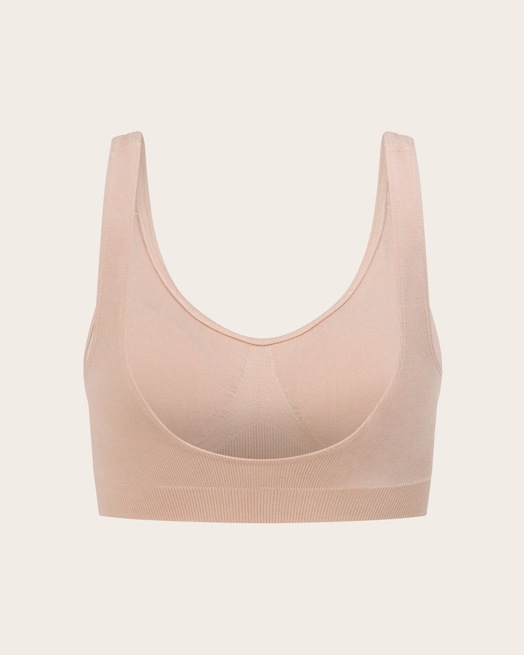 Seamfree Padded Crop Bra - Fitted