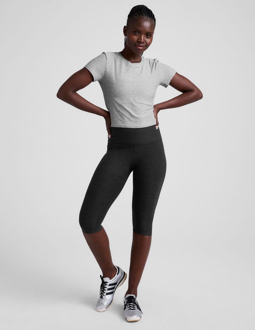 Featherweight Cropped Tee - Fitted