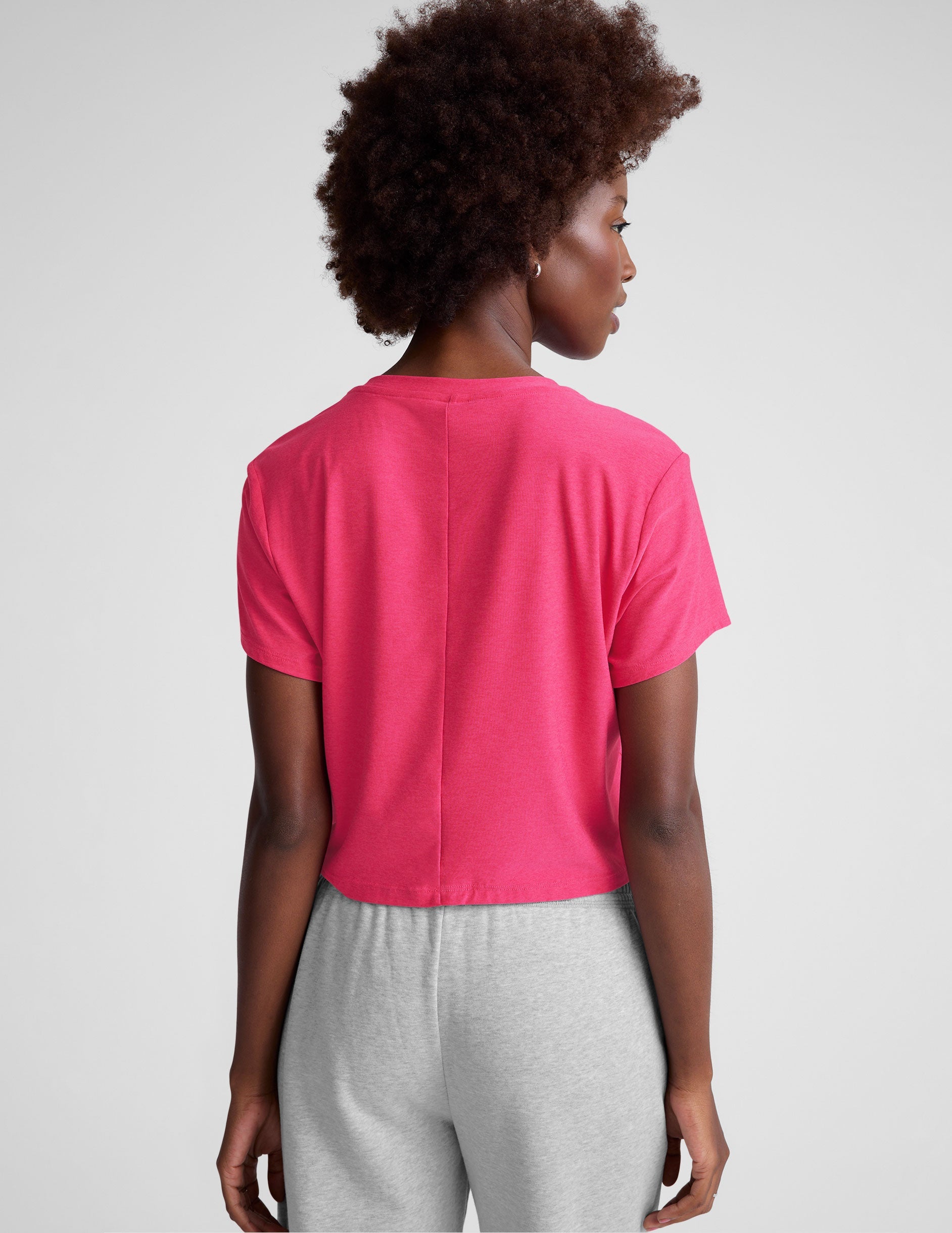 Featherweight Supreme Cropped Tee - Fitted