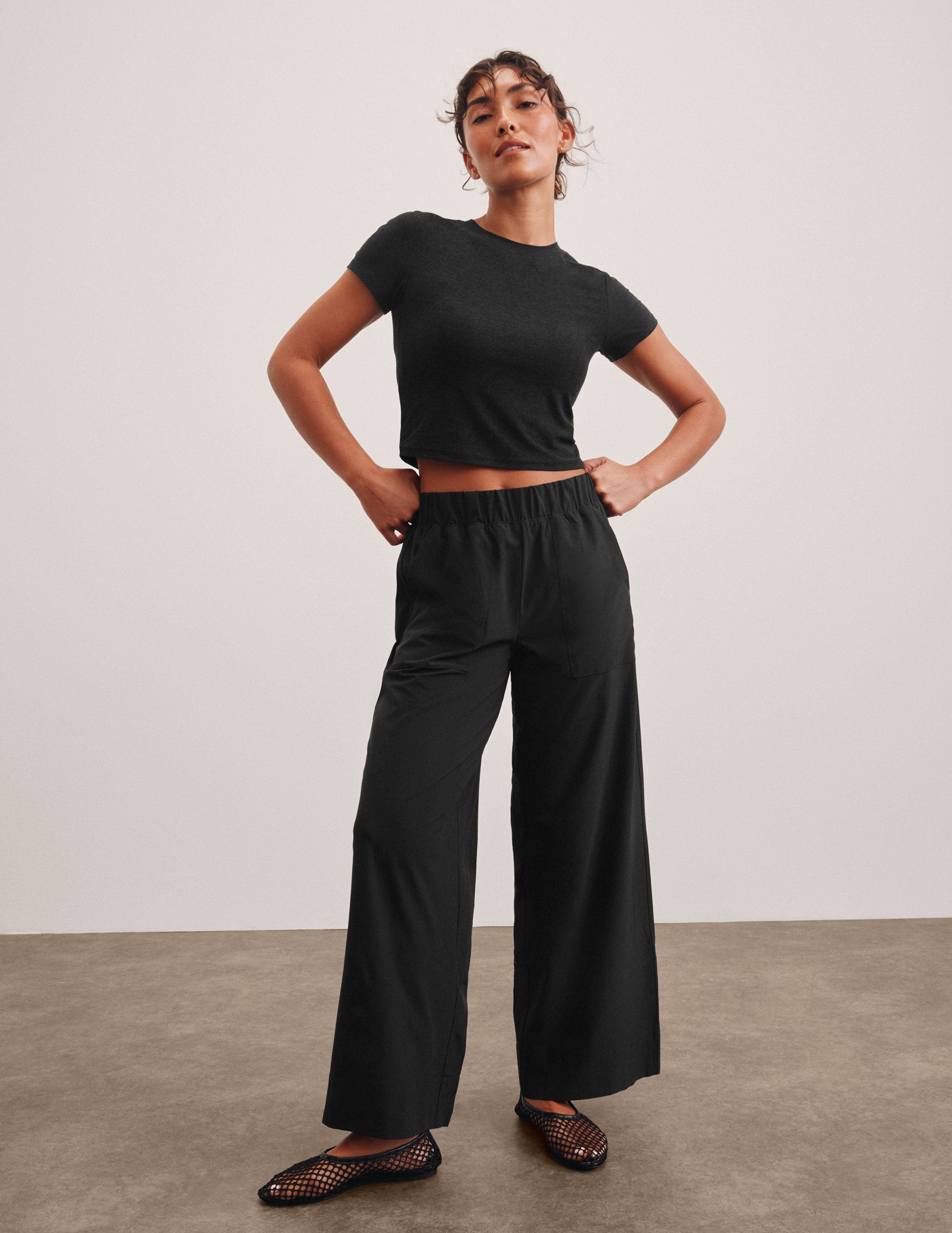 Easy Wide Leg Pant - Fitted