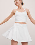 Score Pleated Skirt - Fitted