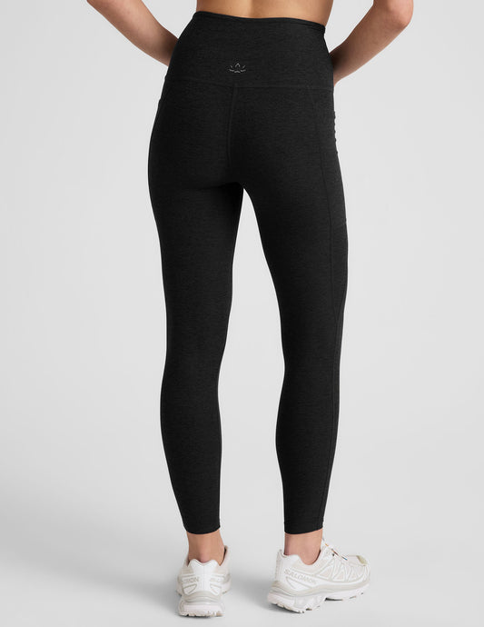 Spacedye Out Of Pocket High Waisted Midi Legging - Fitted