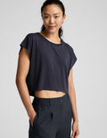 Studio Luxe Cropped Tee - Fitted
