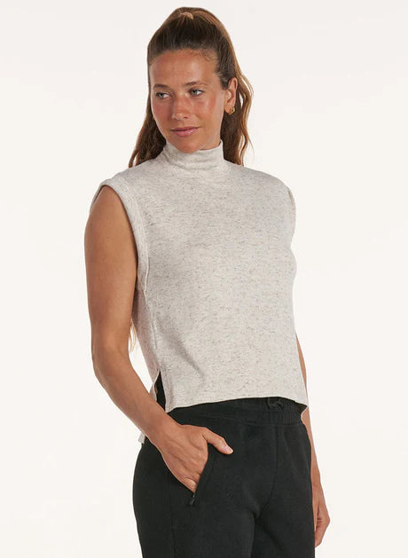 Mock Neck Muscle Tank