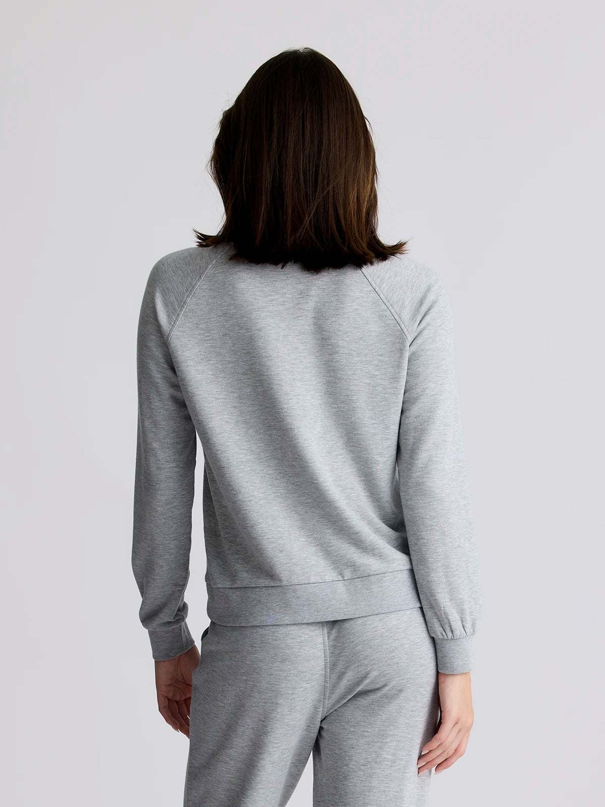 Bamboo Lightweight Fleece Crew - Fitted