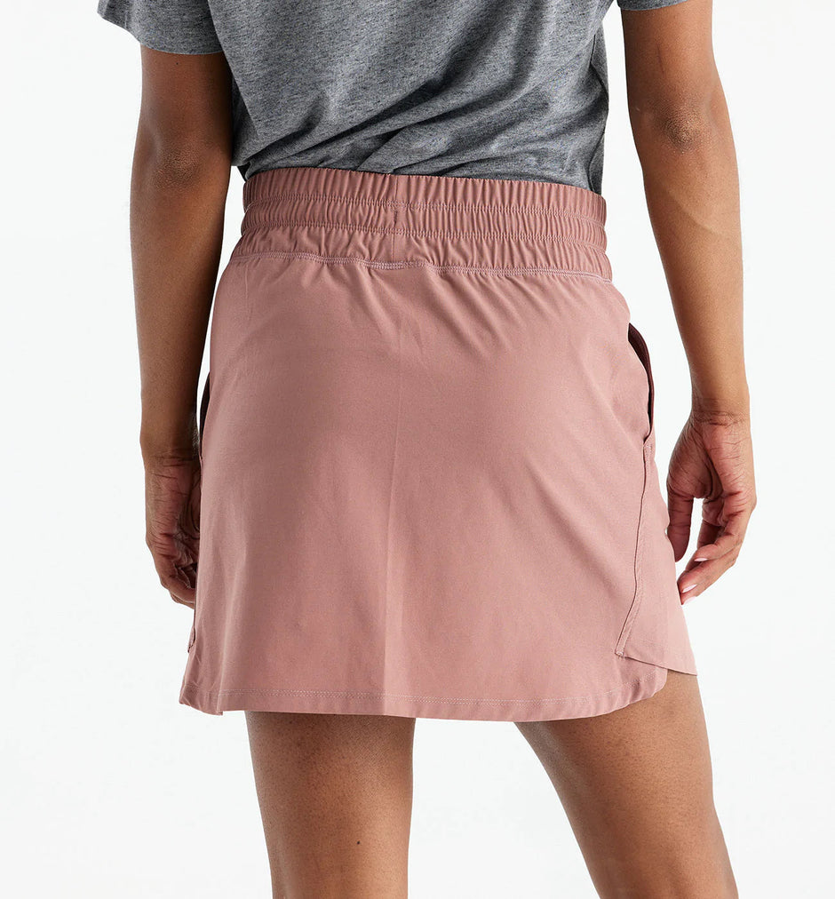 Slim Pull On Skirt in Electric - 1630326 main image 0