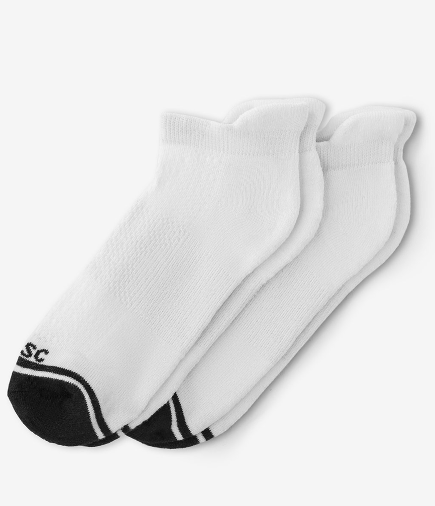 Bambare Bamboo Tabbed Sock 2-Pack - Fitted