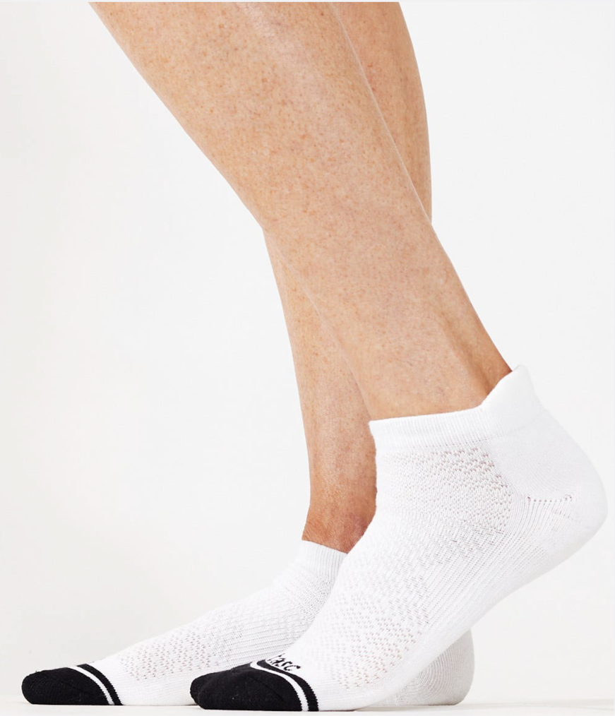 Bambare Bamboo Tabbed Sock 2-Pack - Fitted